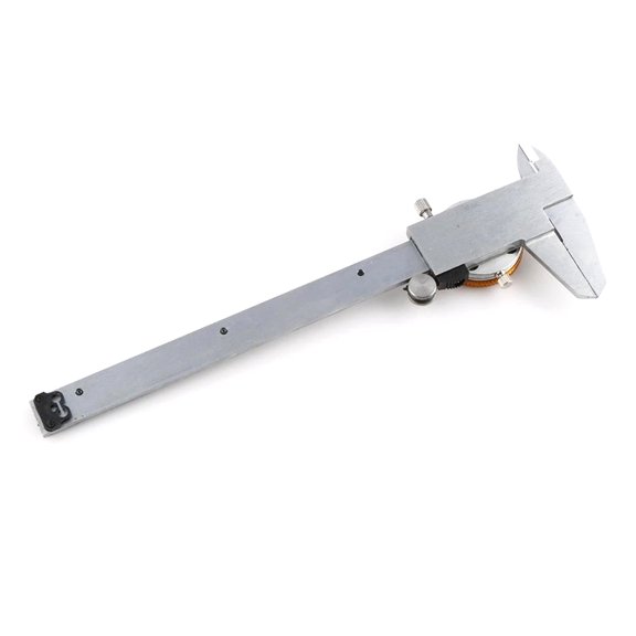 Woodworking Caliper with Watch Carbon Steel Vernier Caliper Shockproof Calipers Calibrator Measuring Tool Accessory