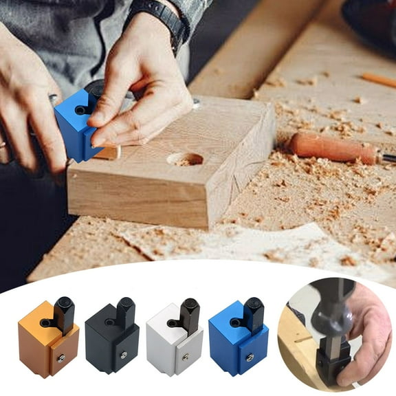 Woodworking Chisel Set – 90° Corner Chisel Square Slot Cutter Hinge Tool for Cabinet Doors