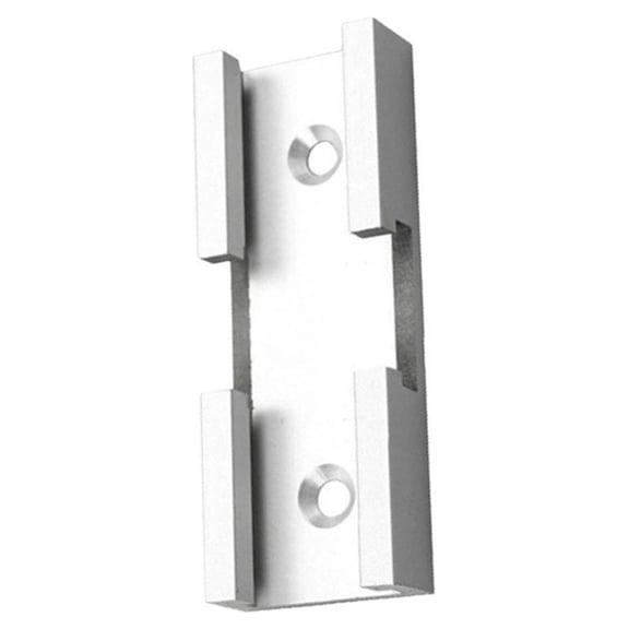 Woodworking Chute Cross Track Connector T-Track Intersection Aluminum Silver