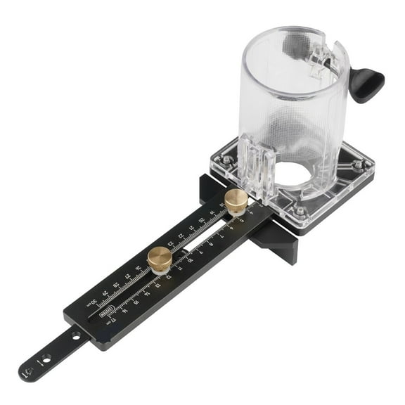 Woodworking Circle Cutting Jig For Electric Trimming Machine Wood Router Milling Circle Slotting Base DIY Tools With Scale Fence ,Adjustable and Accurate