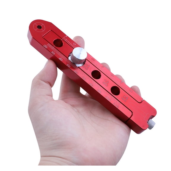 Woodworking Compass Adjustable Circular Arc Fixed-Point Marking Ruler Aluminum Alloy Scriber For Geometry Drawing ,Adjustable and Accurate