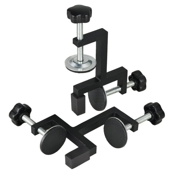 Woodworking Double Clamps, 2PCS Aluminum G Clips for Precision Cutting, Drilling, and Fixing