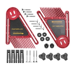 Woodworking Double Feather Boards With 2 Modes 13 Angle Fingers Dual Featherboards, Carpenters Aid Device For Table Saws, Milling Machines, Band Saws Triangular Feather Board