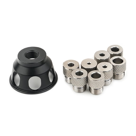 Woodworking Doweling Hole Jig Alloy Hole Puncher Locator Self-Centering Drill Guide Locator Jig 3-10mm Woodworking