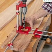 Woodworking Drilling Locator Portable Drilling Locator High Precision Cabinet Hardware Woodworking Hole Punching Locator Aluminum Portable Drilling Machine