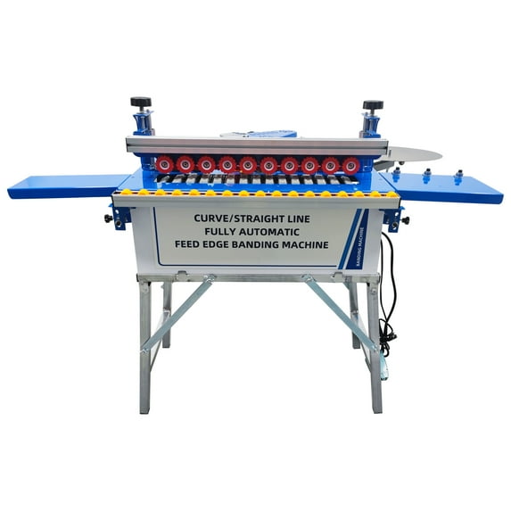 Woodworking Edge Banding Machine Automatic Curved Line Feeding Edge Sealing