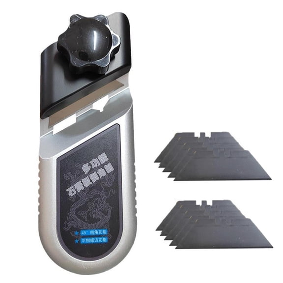 Woodworking Gypsum Board Planer Tool 45 Degree Plasterboard Chamfering Carpentry Deburring Planer Tools