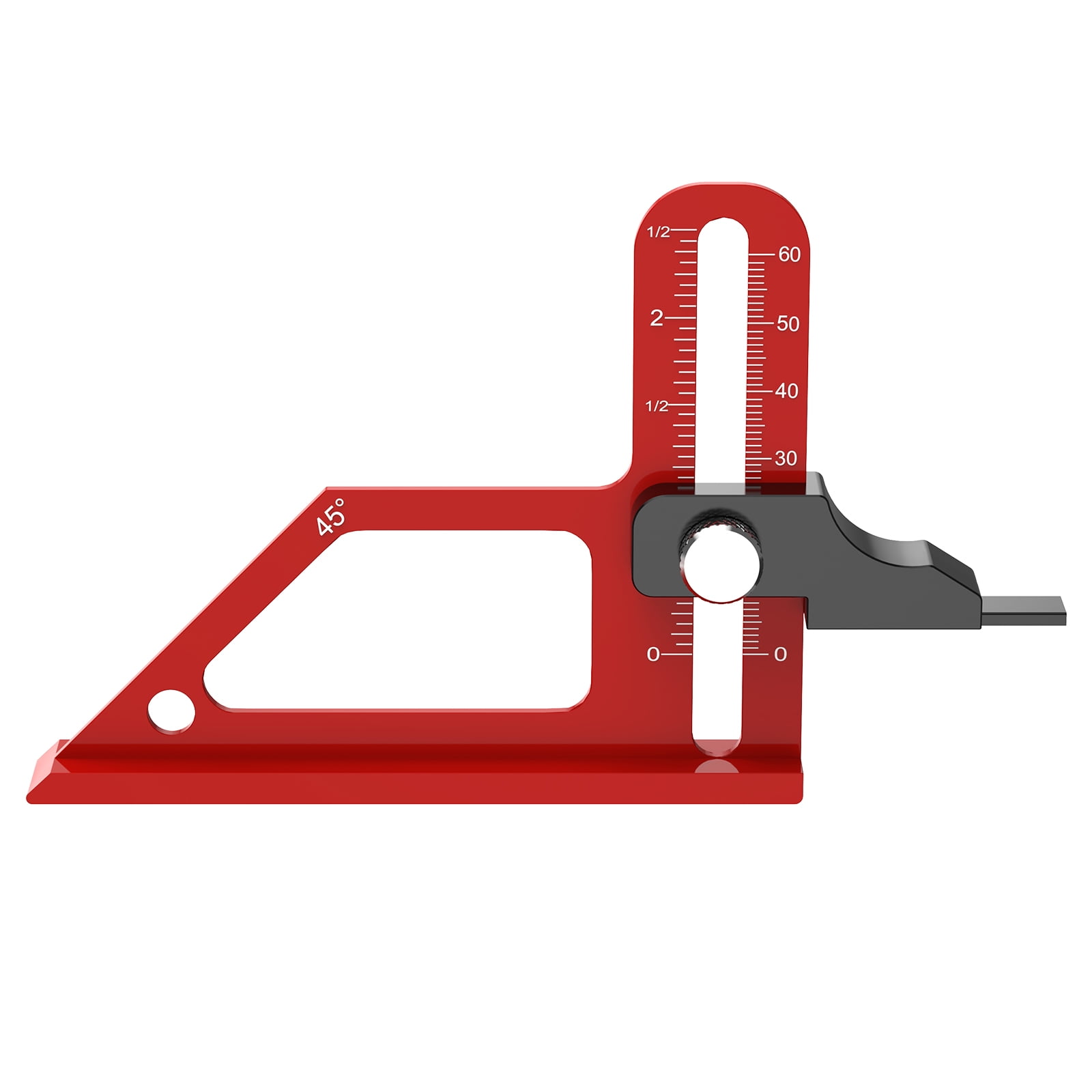 Woodworking Height Gauge 060mm Precise Saw Table Depth Measuring Ruler