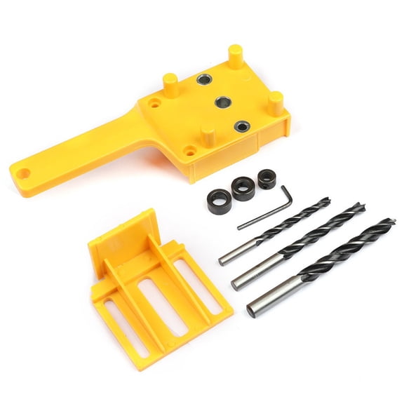 Woodworking Hole Punch drill bit Locator Self Centering Doweling Jig 6/8/10mm