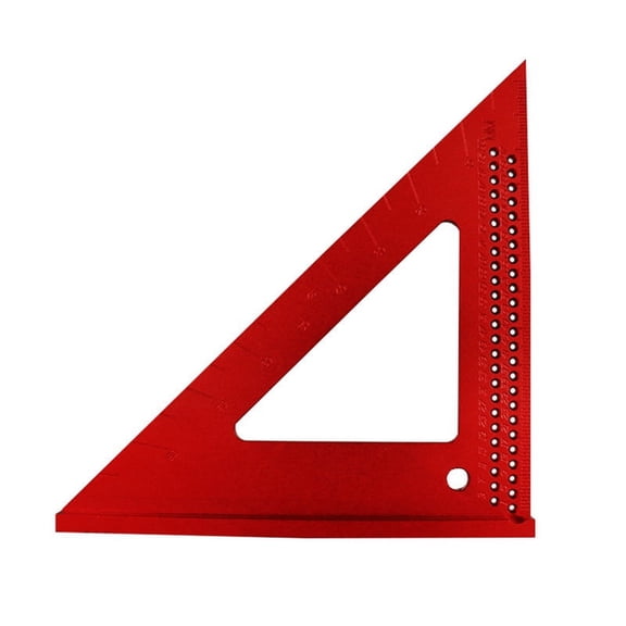 Woodworking Hole Scribing Gauge 45/90 Degree Triangular Ruler
