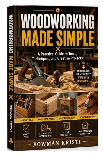 Woodworking Made Simple: A Practical Guide to Tools, Techniques, and Creative Projects, (Paperback)