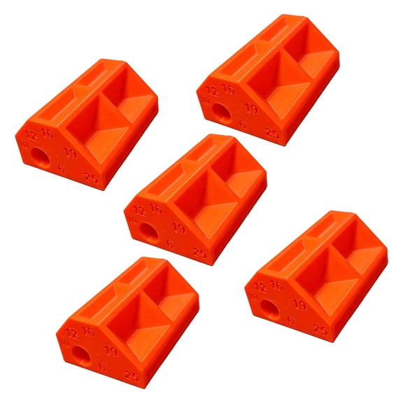 Woodworking Marking Guide 5 Piece Layout Marker Set, Compact Line Marking Block for Layout and Pre-Cut Positioning