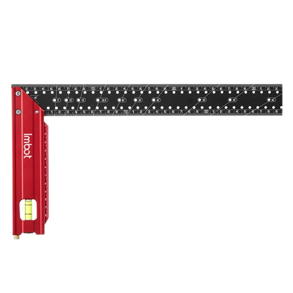 Woodworking Marking Tools, Marking Gauge Woodworking Ruler, Precision Ruler Multifunctional, Aluminum Alloy Carpenter Ruler Woodworking Tools for Marking, Measuring