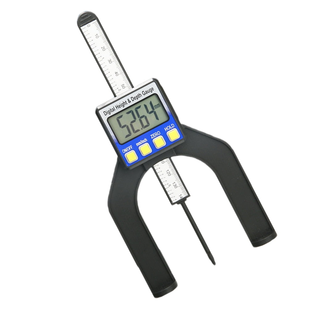 Woodworking Measuring Tool Tools 0-80mm Depth Gauge LCD Height Calipers ...