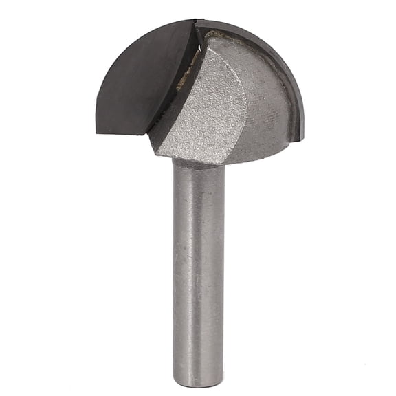 Woodworking Metal 1/4" Shank Dia 1" Cutting Dia Round Nose Router Bit Cutter
