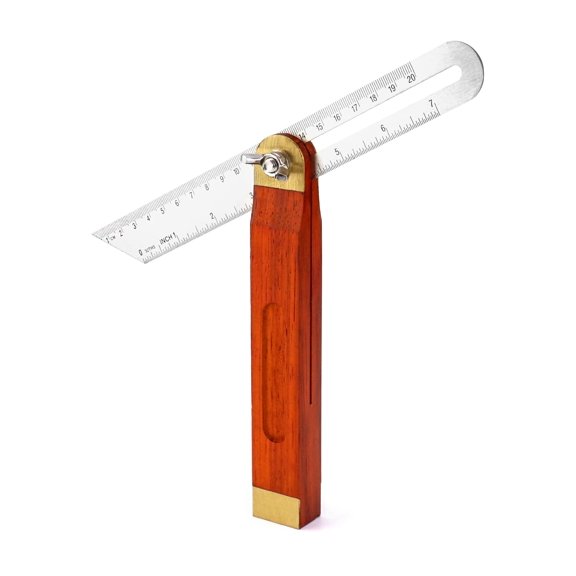 Woodworking Movable Angle Ruler Square Sliding T-Bevel Level Measuring Tool Marking Gauge Protractor