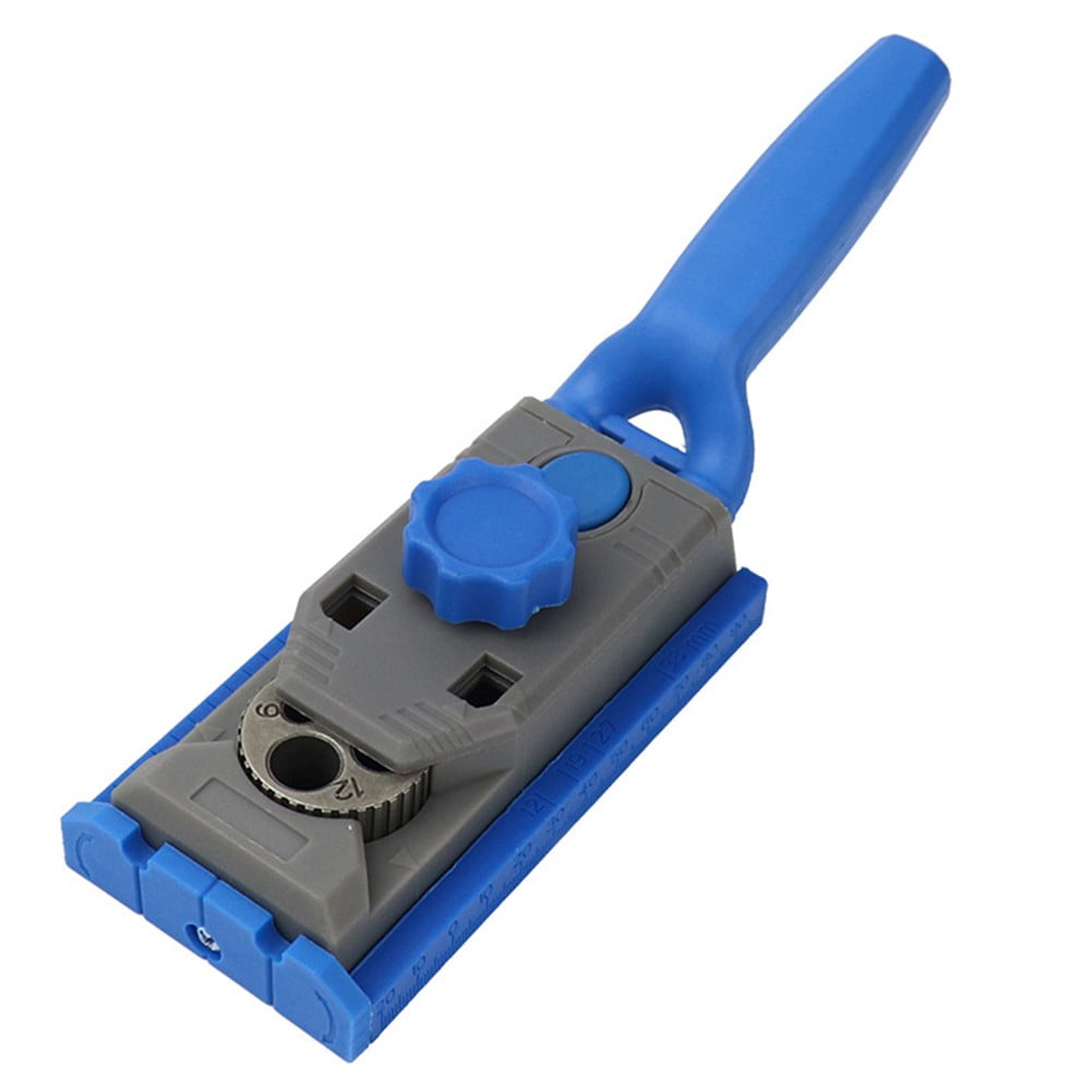 Woodworking Pocket Hole Jig Drill Locator Pilot Wood Drilling Dowelling Hole