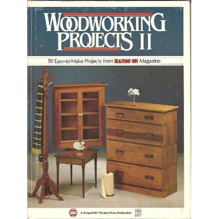 Pre-Owned Woodworking Projects II: 50 Easy-To-Make Projects from Hands on Magazine. Hardcover