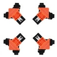 Woodworking RightAngle Clamp 4Pcs Set Fixing Fixture Set 90Degree