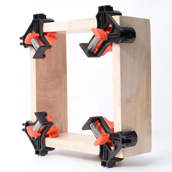 Woodworking Right Angle Clamps, Woodworking Tools, Fixing Right Angle, Fixing Tools, Suitable for Making Picture Frames, Fish Aquariums, Cabinets, Etc.