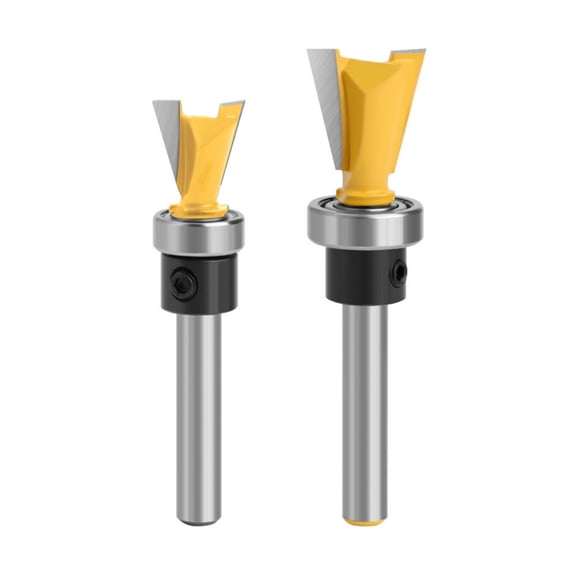 Woodworking Router Bit 1/4 Shank Multiple Dimension Cutting Tool Suitable For Enhancing Cutting Accuracy