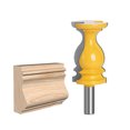 thumbnail image 1 of Woodworking Router Bit Straight Slot Milling Cutter 1/2 Inch Straight Router Bit, 1 of 11