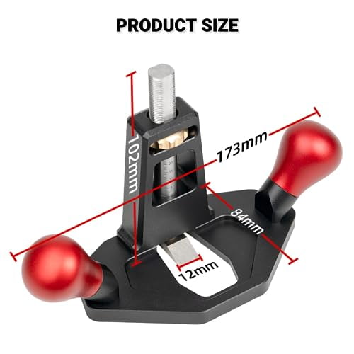 Woodworking Router Plane with Anodic Oxidation Treatment, Hand Planer ...