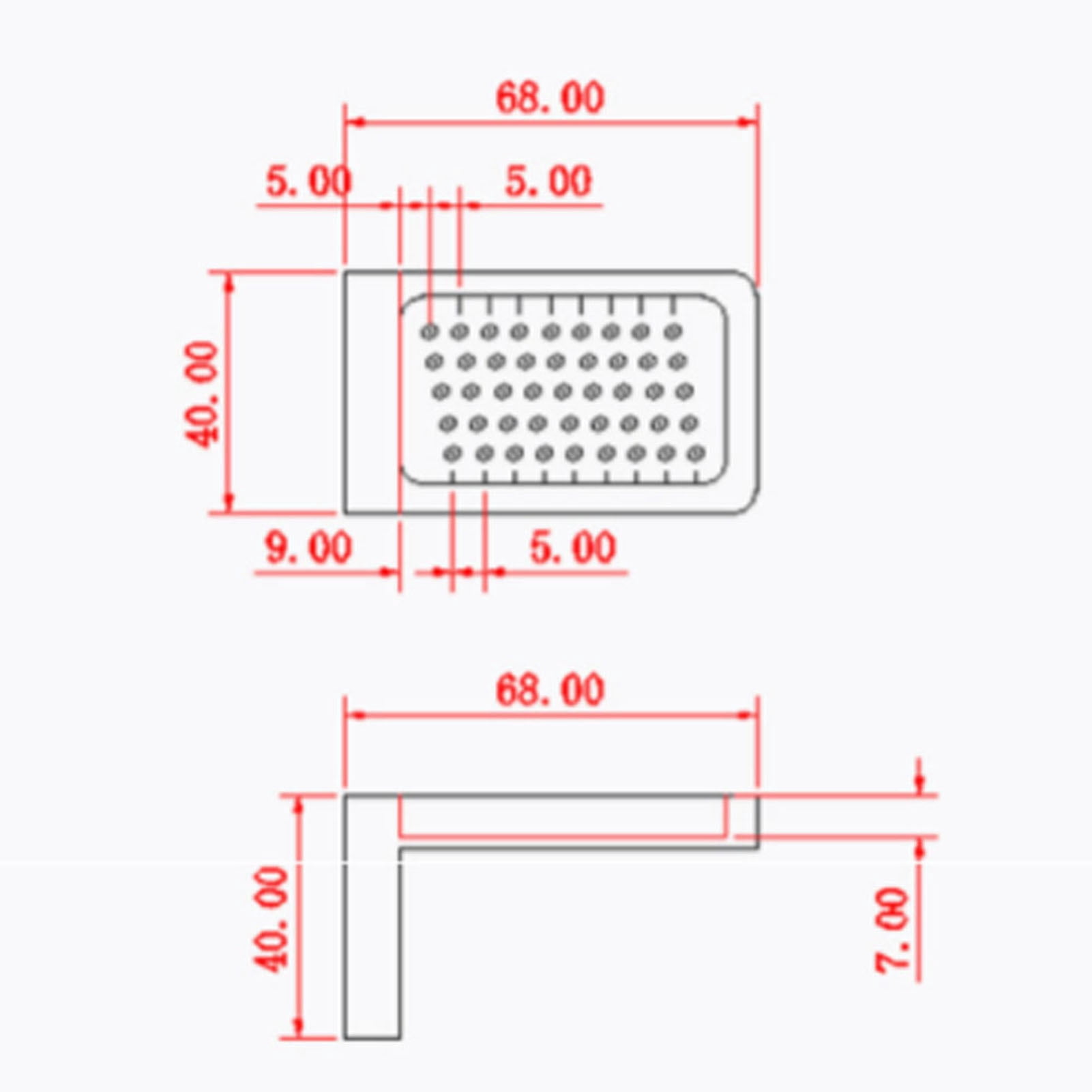 Woodworking Ruler: Aluminum Alloy, Durable  Rustproof, Accurate Cross Marking Tool