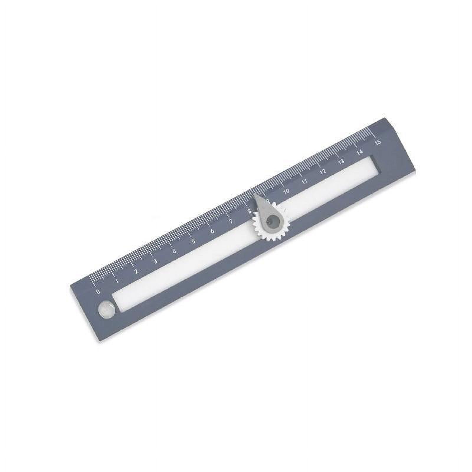 Slot Master Ruler Woodworking Ruler with Compass Slot Circle Drawing Ruler Math Drafting ...