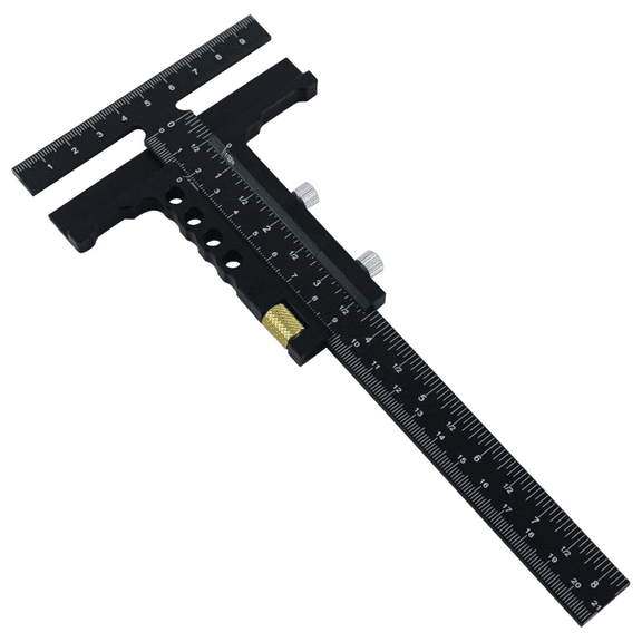 Woodworking Scriber Gauge-Aluminum Alloy Sliding Marking Gauge A