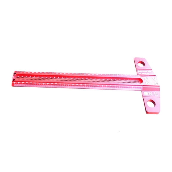 Woodworking Scriber T-type Ruler Gauge Scriber Tool Marking Gauge Marking For Woodworking Crafting Accessories