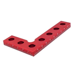Woodworking Square, 3.94 in / 100 mm Aluminum Alloy 90 Degree Angle Ruler, Height Gauge Measuring Tool, Woodworker Square, Height Measuring Ruler for Woodworking