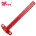 Woodworking Ttype Line Scriber Hole Scale Ruler Aluminum Alloy Marking