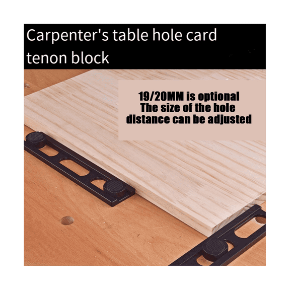 Woodworking Table Hole Dowel Self Centering Doweling Jig Dowel Drill Guide Bushings Set Wood Dowel Jig Kit Black 19mm