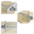 thumbnail image 1 of Woodworking Table Saw Adjustable Angle Ruler Miter Gauge with Track Stop Backer D, 1 of 8