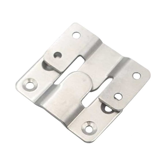 Woodworking Tools Hanging Brackets for Secure Concealed Mounts - Stainless Steel Z Bracket Pair for Display and Art