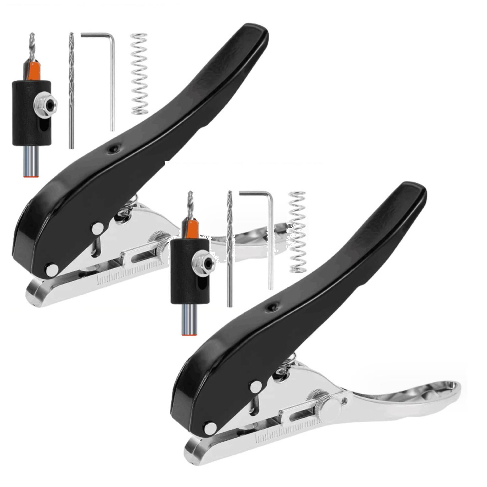 Woodworking Tools Portable Hole Punch Tool 2024 Upgraded Heavy Duty