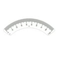 thumbnail image 1 of Woodworking Tools Ruler Protractor Milling Machine Part Angles Plate Scale Ruler, 1 of 3