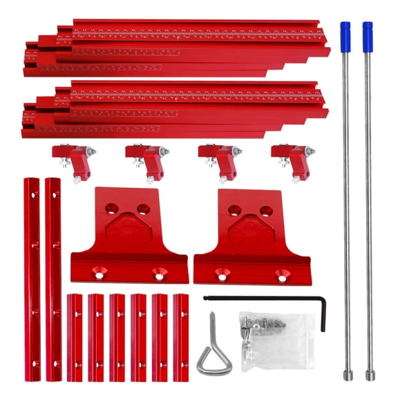 Woodworking Track Saw Woodworking Parallel Guide Rail System Electric Circular Saw Track Engraving Machine Slotting Parallel Sliding Rail Auxiliary Tool