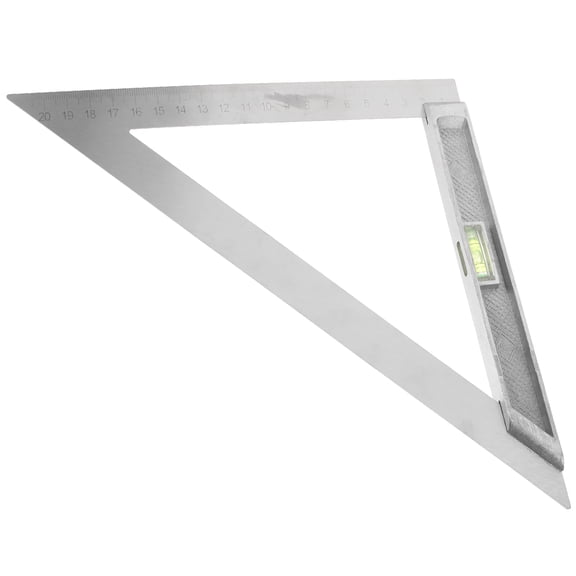 Woodworking Triangle Ruler Geometry Rulers Tool Square Metal Measure Large Framing