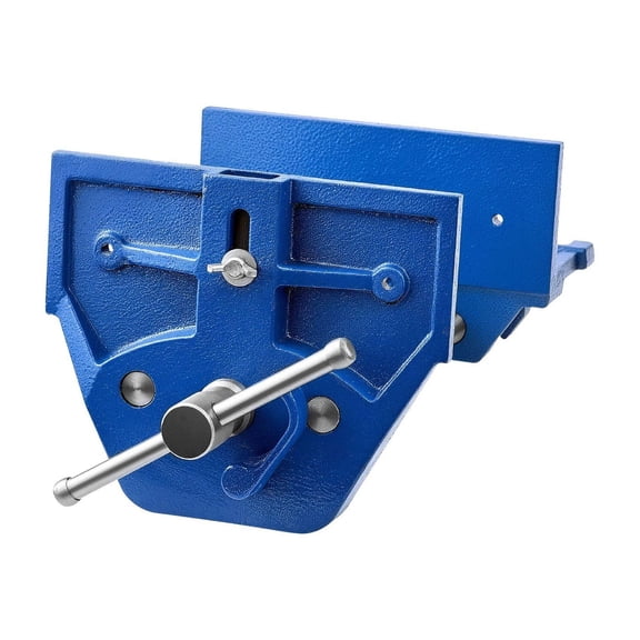Woodworking Vise, 7 Inch Jaw Width, Quick Release Wood Bench Vise, 8 Inch Max Jaw Opening, Heavy-duty Cast Iron Construction, Workbench Vice with Adjustable Front Stop, for Woodworking Drilling