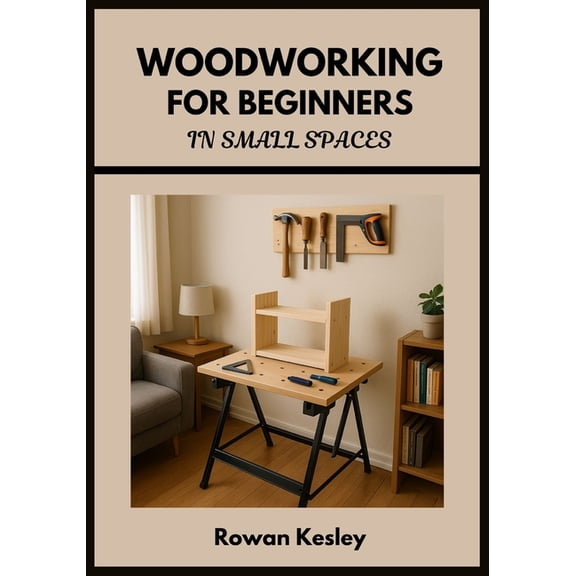 Woodworking for Beginners in Small Spaces: 25 Step-by-Step Home Projects You Can Build with Basic Tools, Scrap Wood, and, (Paperback)