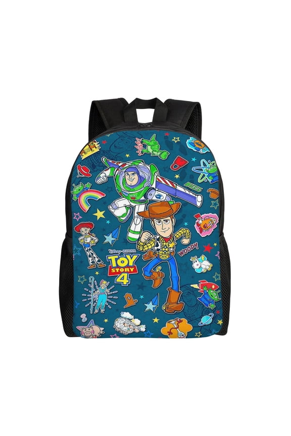 Woody Buzz Story Lightweight Backpack Daypack Large Capacity Backpacks Adjustable Shoulder Straps Bags Travel Hiking