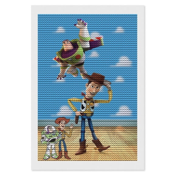 Woody Buzz Story Picture Paintings Canvas Diamond Art Prints Wall Decoration DIY Full Drill Diamond Dots Home Gifts