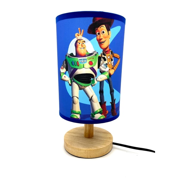Woody Buzz Table Lamp Night Light Wood Base Room Decoration or Great Gift Ideas