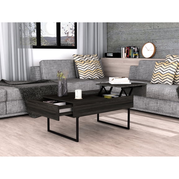 Woody Look - Concealed Storage Unit - Entertainment Zone - Reliable Furniture