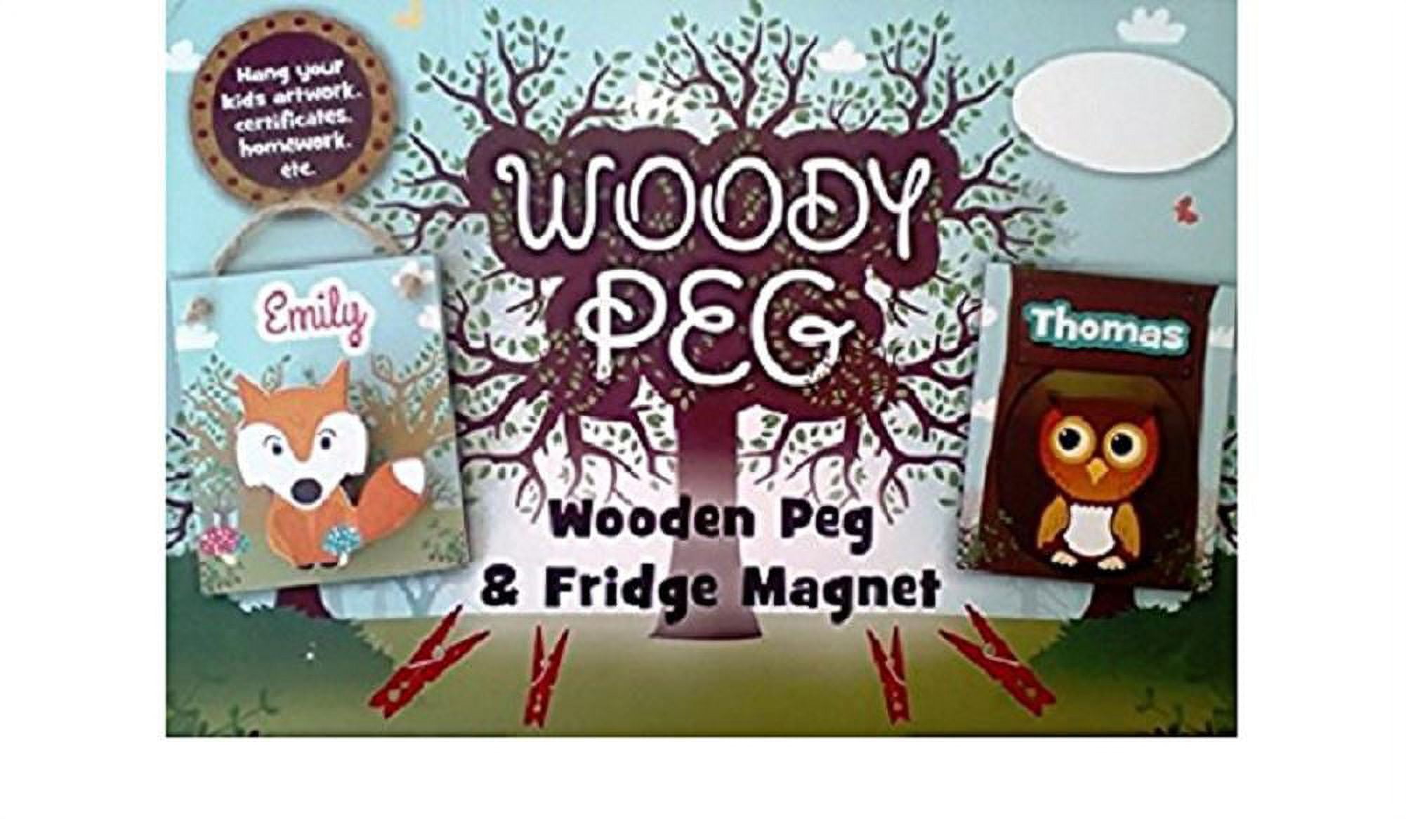 Woody Peg Named Wooden Pegs Walmart