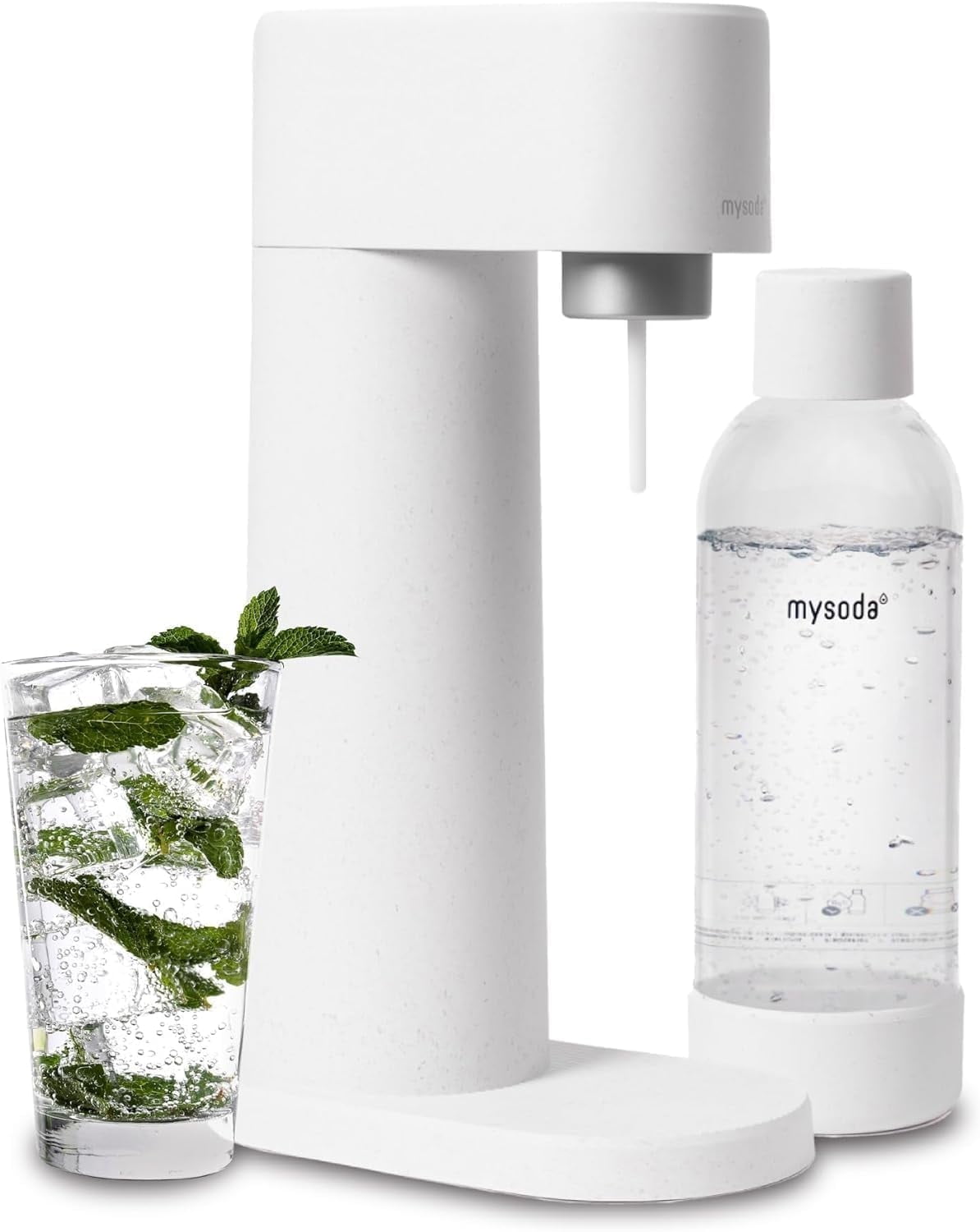 新品未使用品 drinkmate white model Drinkmate Sparkling Water and Soda Maker, Carbonates ANY