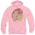 thumbnail image 1 of Woody Woodpecker Chocolate Hour Adult Pullover Hoodie Sweatshirt Pink, 1 of 1