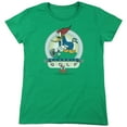 thumbnail image 1 of Woody Woodpecker Classic Golf S/S Women's T-Shirt Kelly Green, 1 of 1